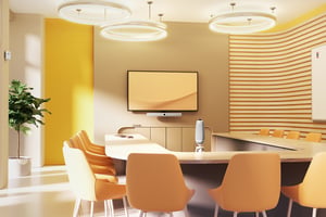 A modern conference room